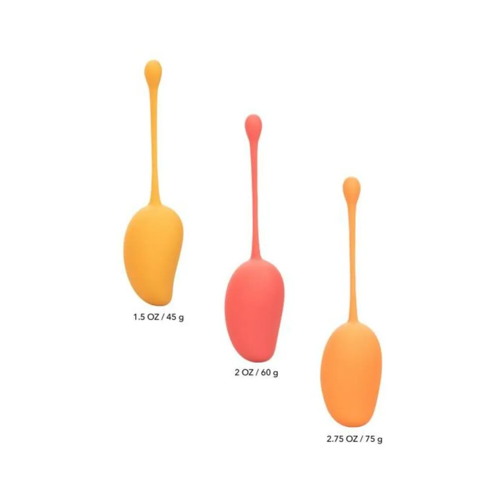 Kegel Training Set Mango 3 Piece