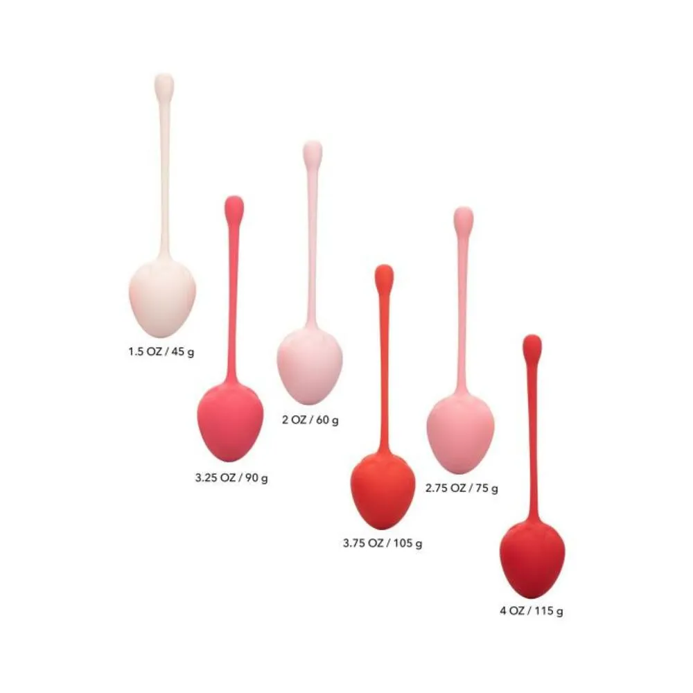 Kegel Training Set Strawberry 6 Piece