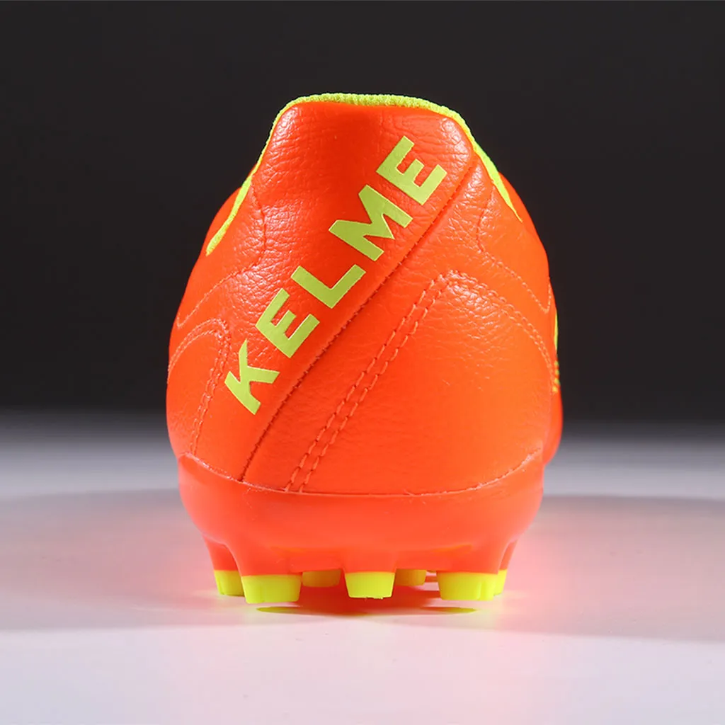 KELME Kids Instinct Football Boot - Neon Orange