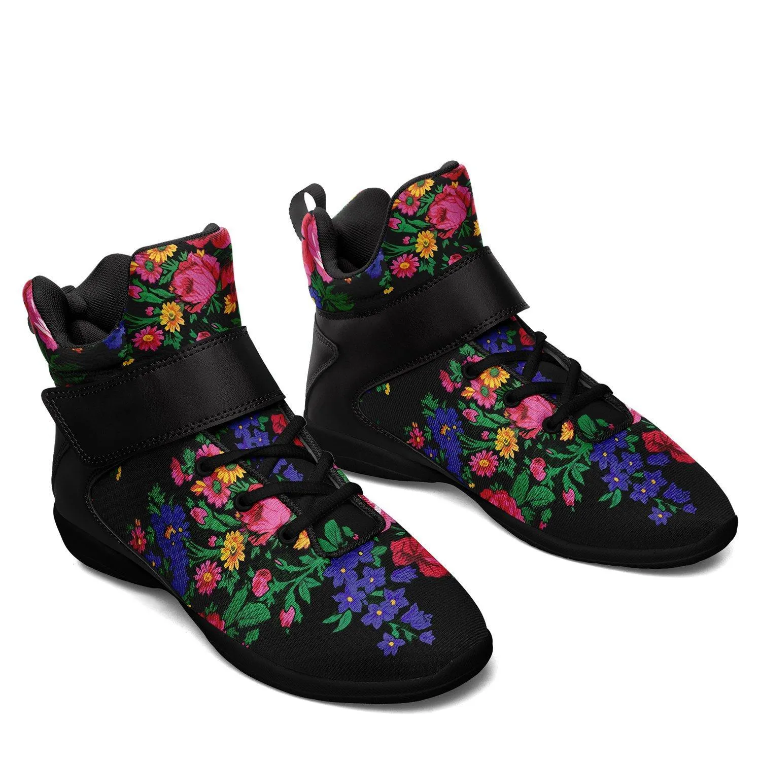 Kokum's Revenge Black Ipottaa Basketball / Sport High Top Shoes - Black Sole