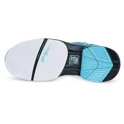 KR Strikeforce Womens Starr White/Black/Teal Right Hand Bowling Shoes