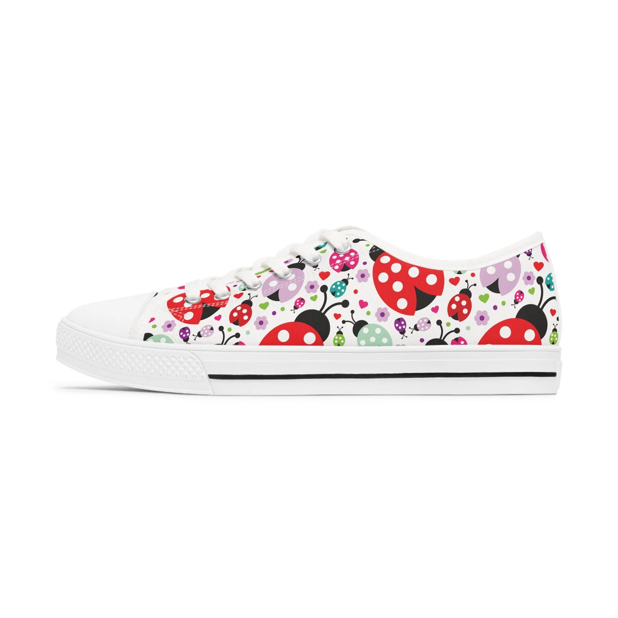 Lady Bug Women's Low Top Sneakers