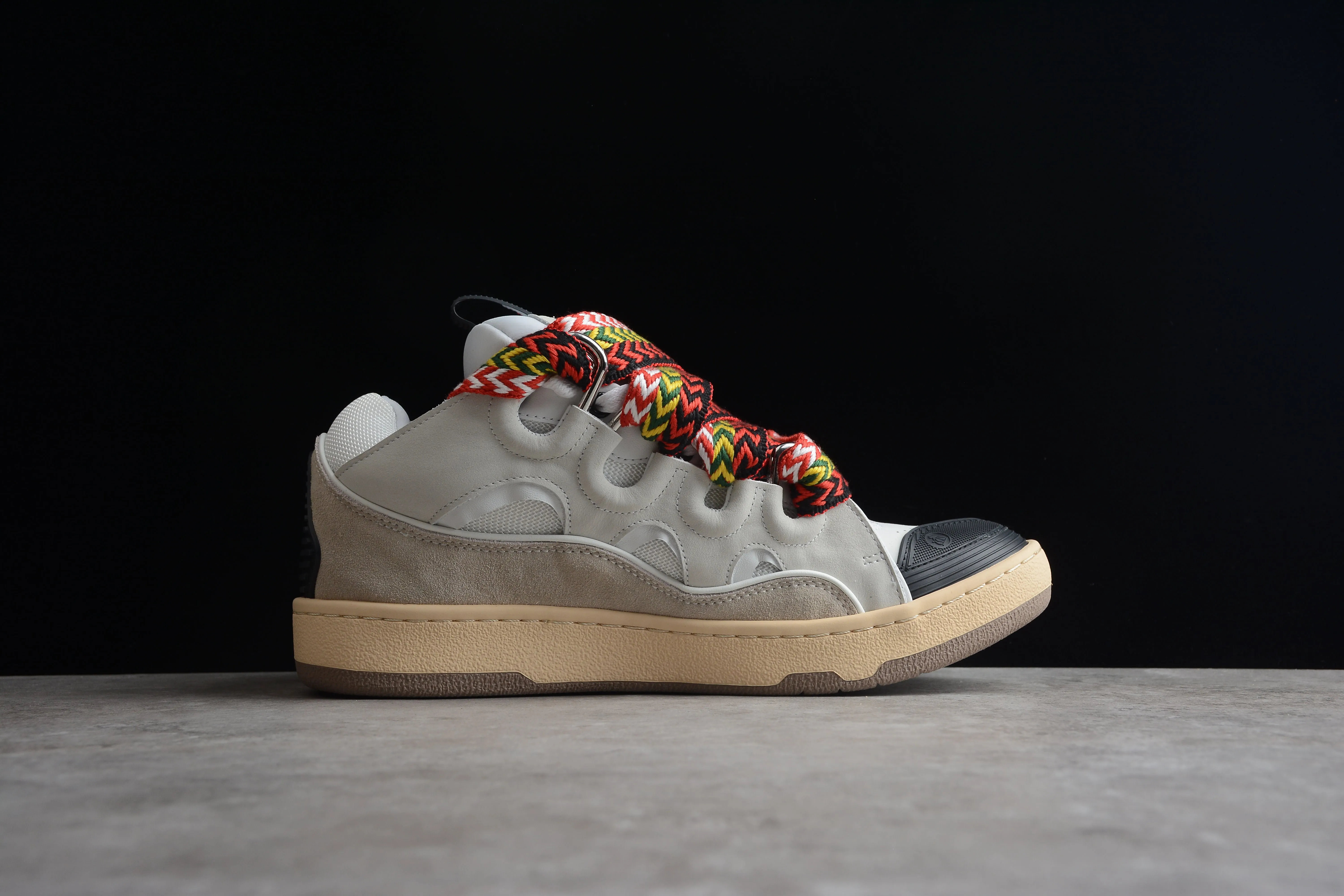 Lanvin Colorful Lace Sneakers