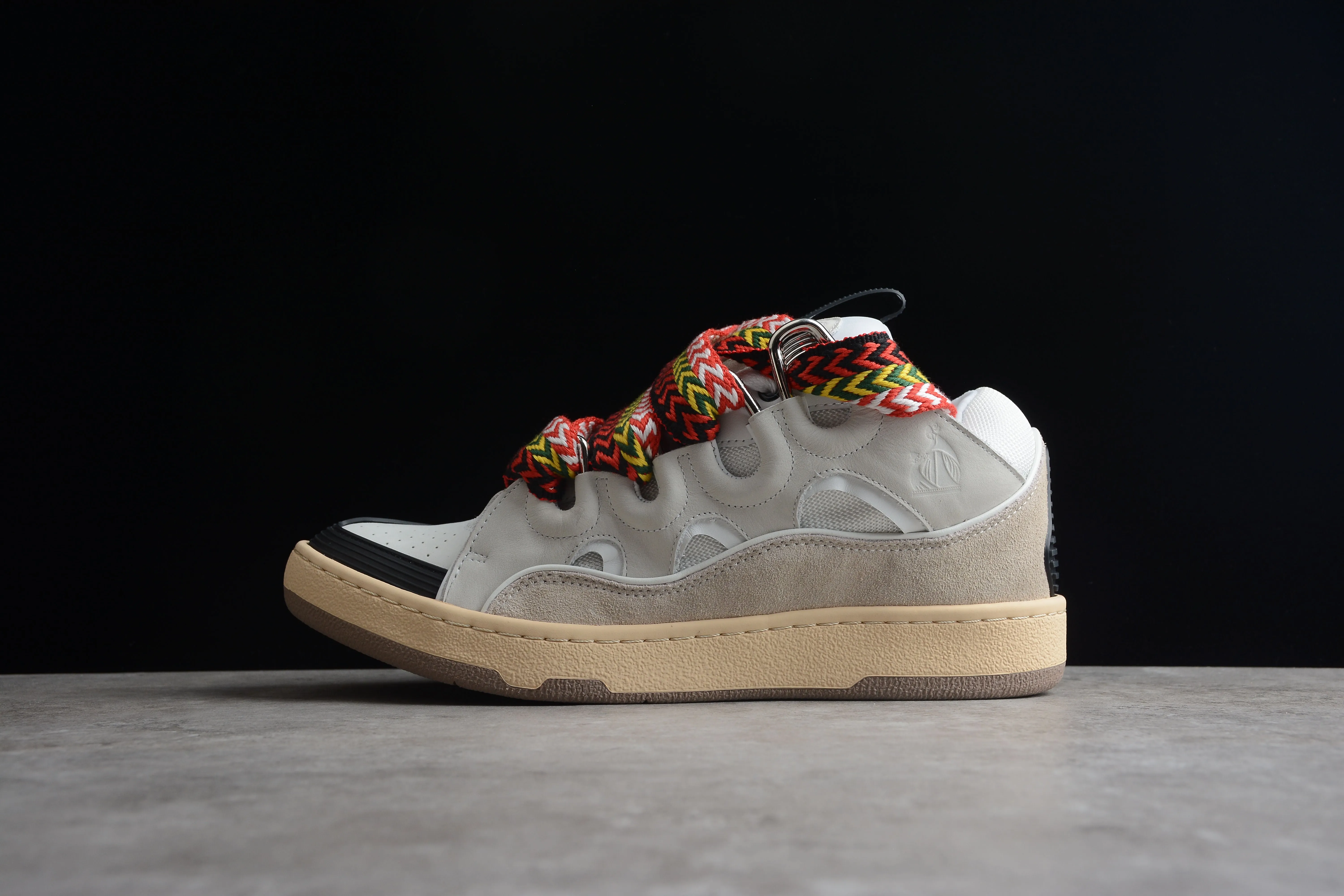 Lanvin Colorful Lace Sneakers