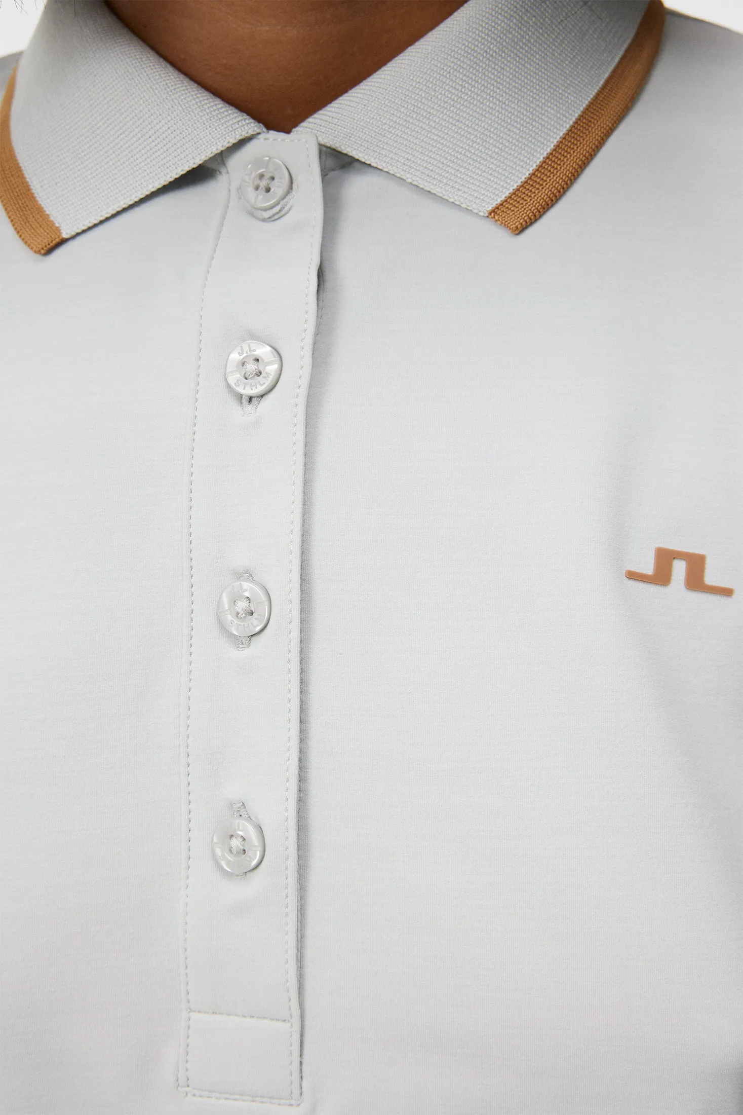 Lily Polo / Light Grey Melange