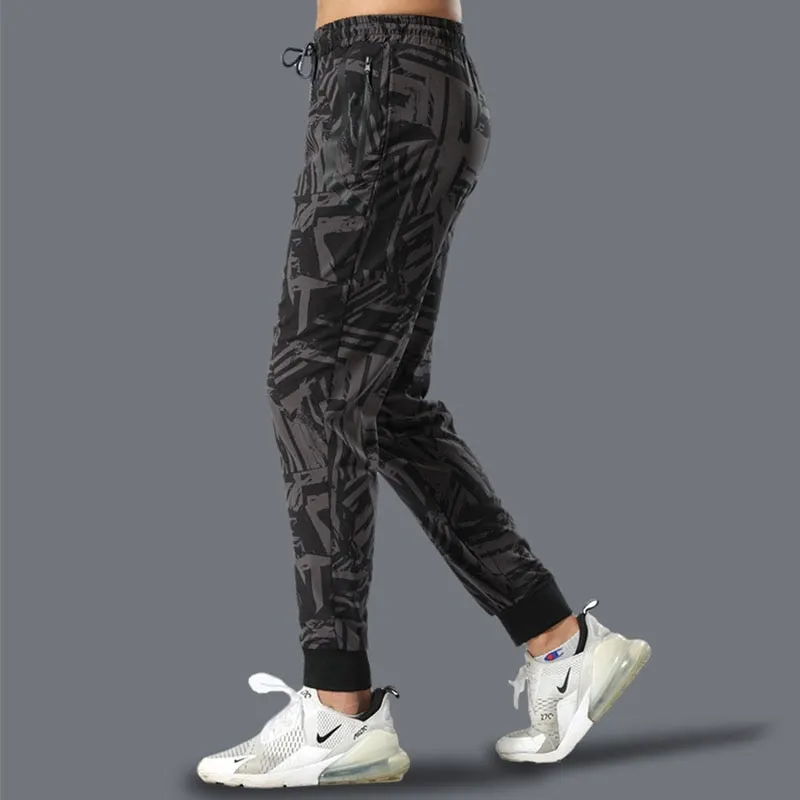 Loose Sports Casual Pants Men's Beam Foot Harem Pants Comics Printed Joggers Pants Mens Hip Hop Casual Trousers