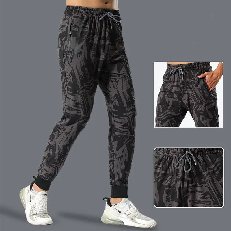 Loose Sports Casual Pants Men's Beam Foot Harem Pants Comics Printed Joggers Pants Mens Hip Hop Casual Trousers