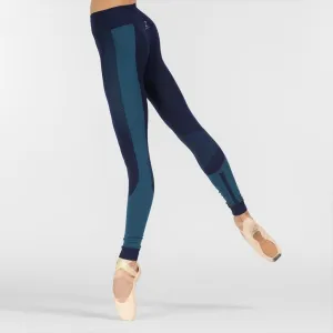 Maia Blue Seamless Leggings