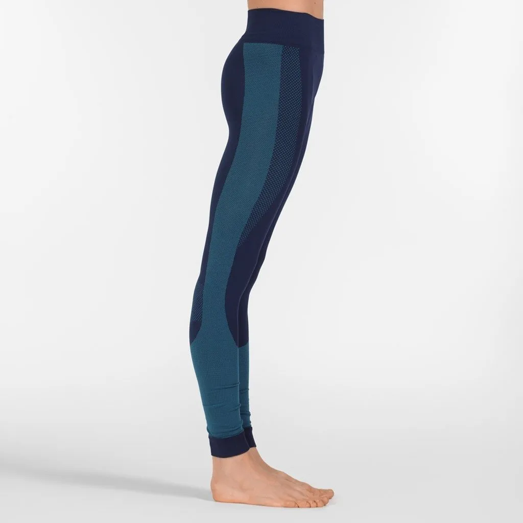 Maia Blue Seamless Leggings