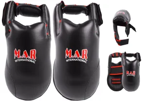 MAR-192B | Black Martial Arts Elite Foot Protector