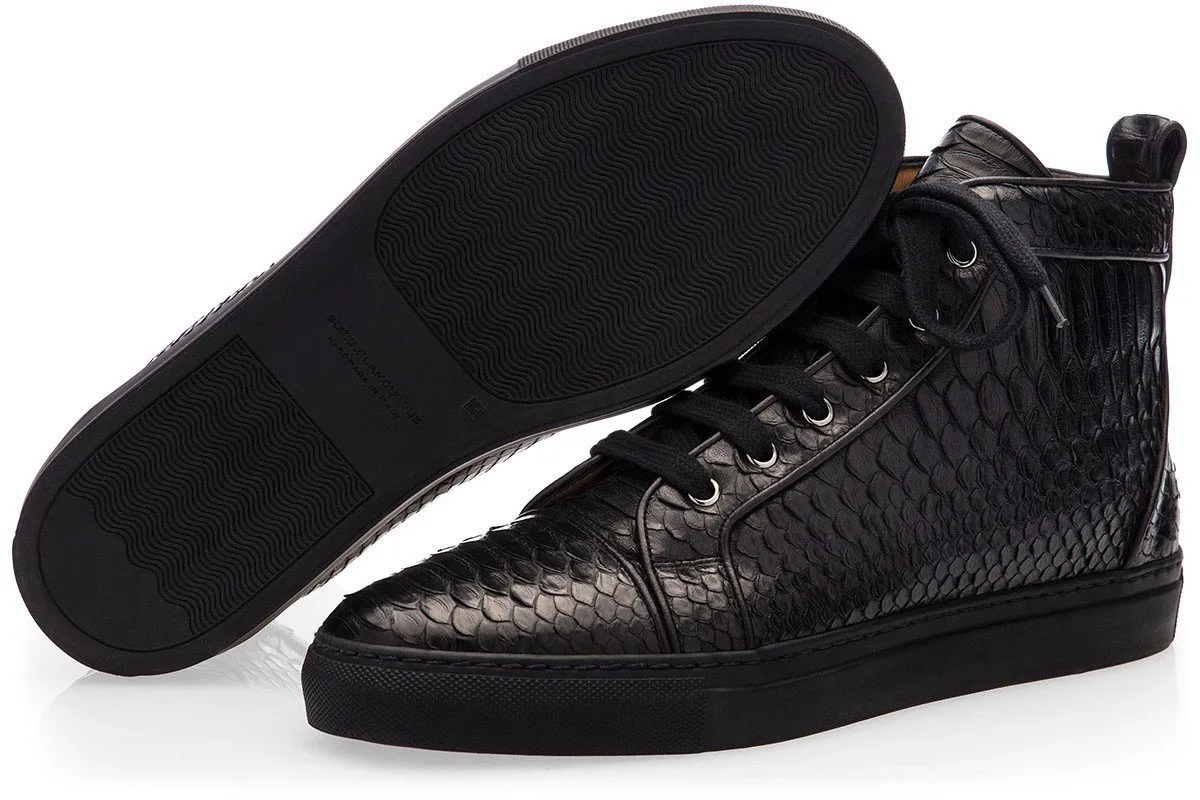 MAXIME PYTHON BLACK HIGH TOP