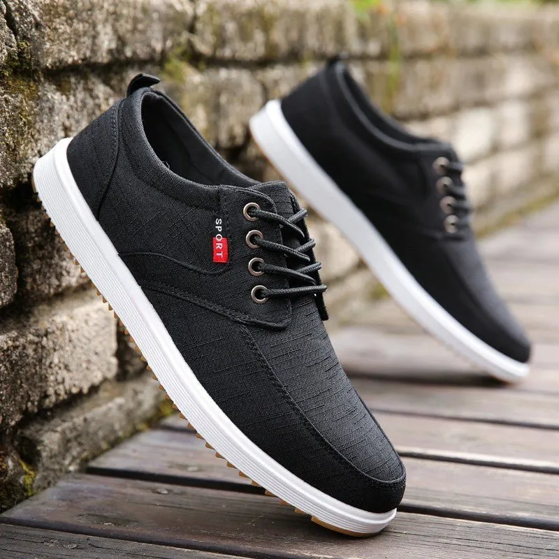 Men Casual Shoes Summer Canvas Shoes Men Breathable Casual Canvas Men Shoes Walking Men Shoes Home Factory sales