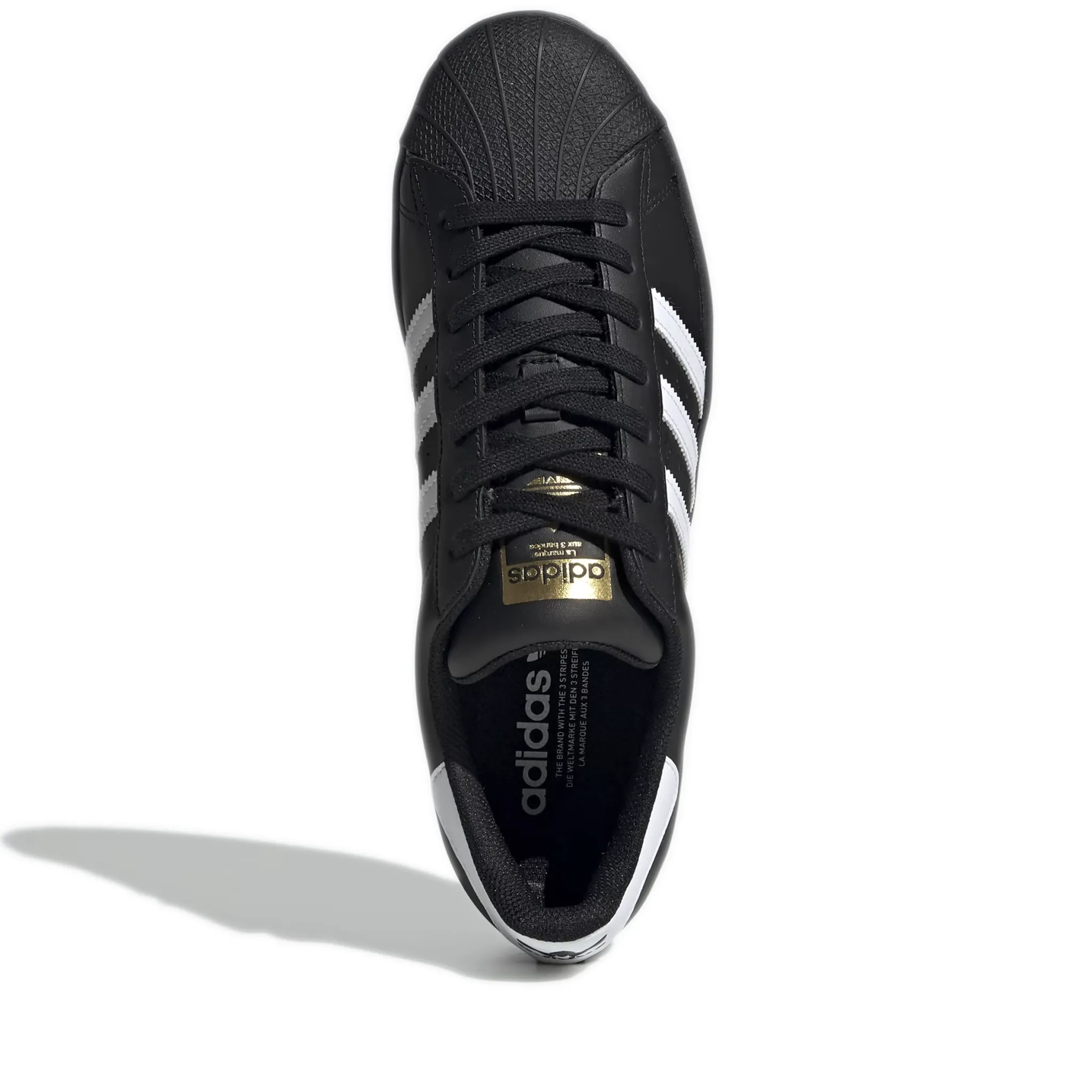 Men's Adidas Superstar Shoes - Core Black / White