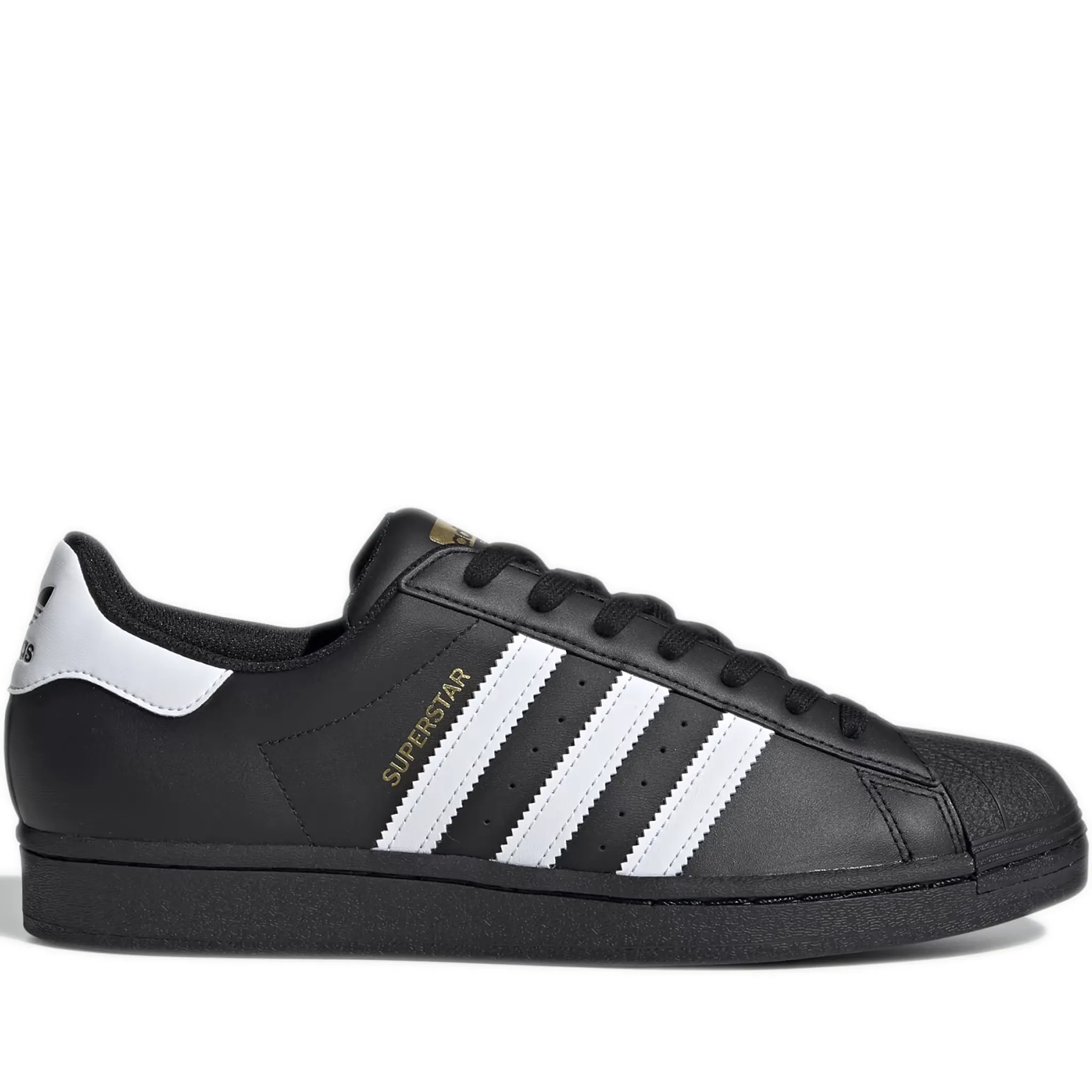 Men's Adidas Superstar Shoes - Core Black / White