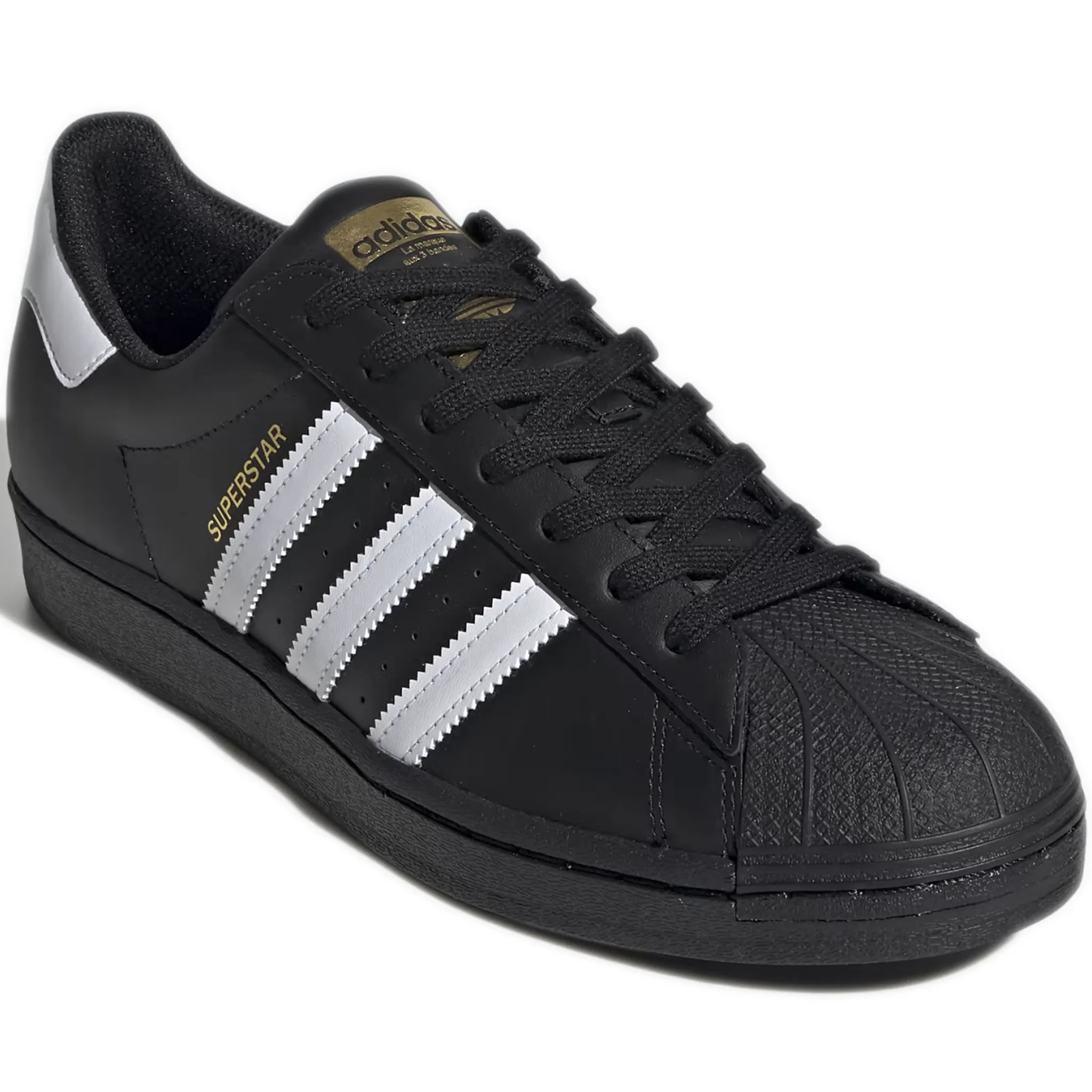 Men's Adidas Superstar Shoes - Core Black / White