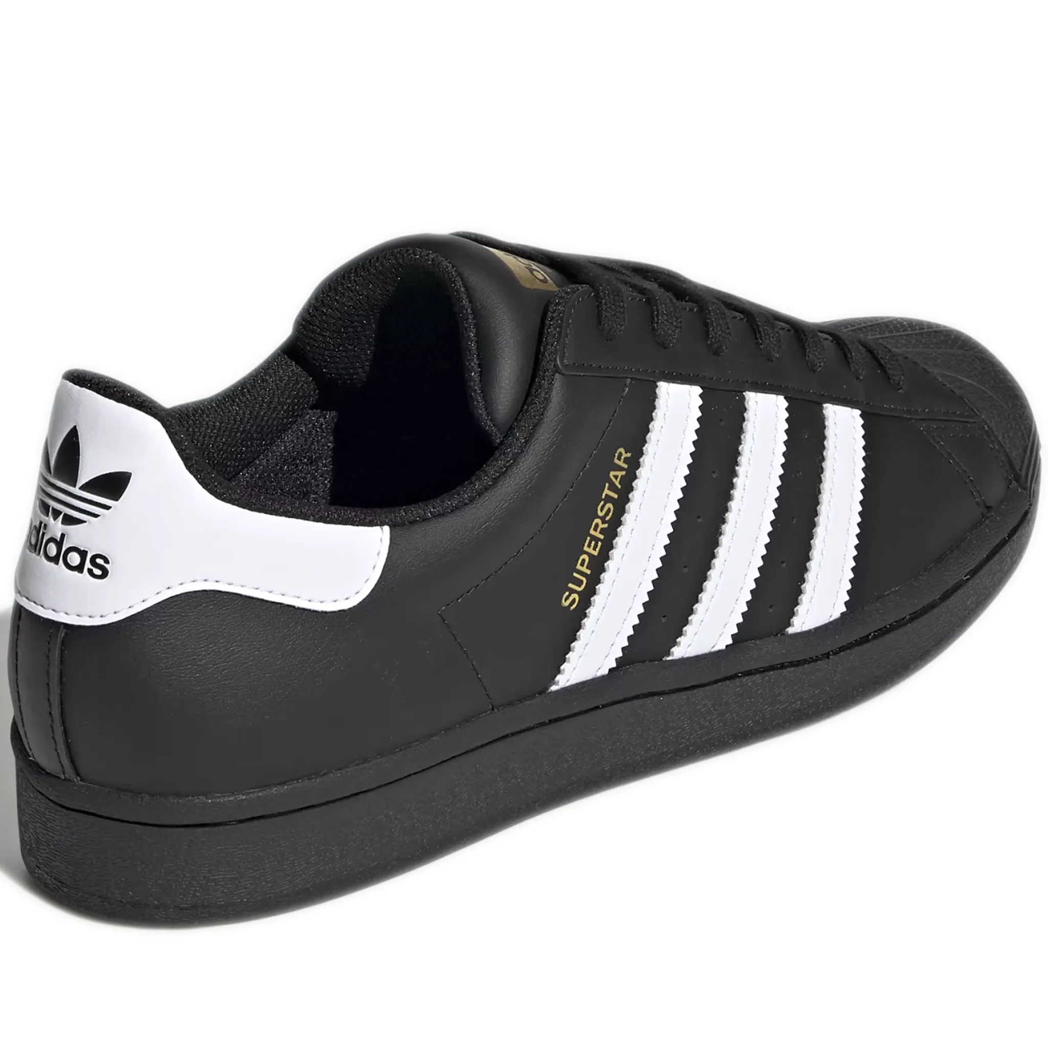 Men's Adidas Superstar Shoes - Core Black / White