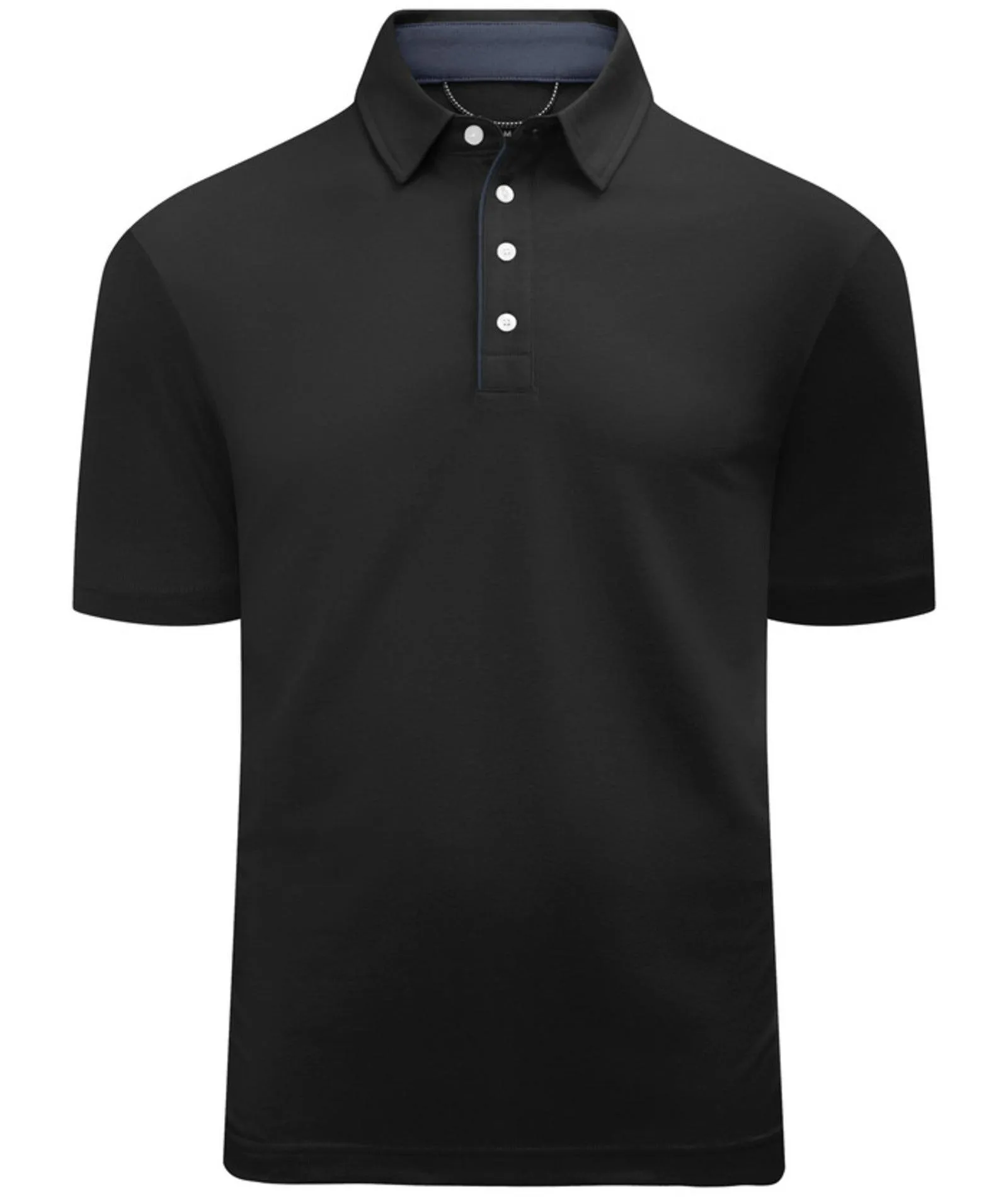 Men's Button Up Golf Polo Shirt-ZPK007841