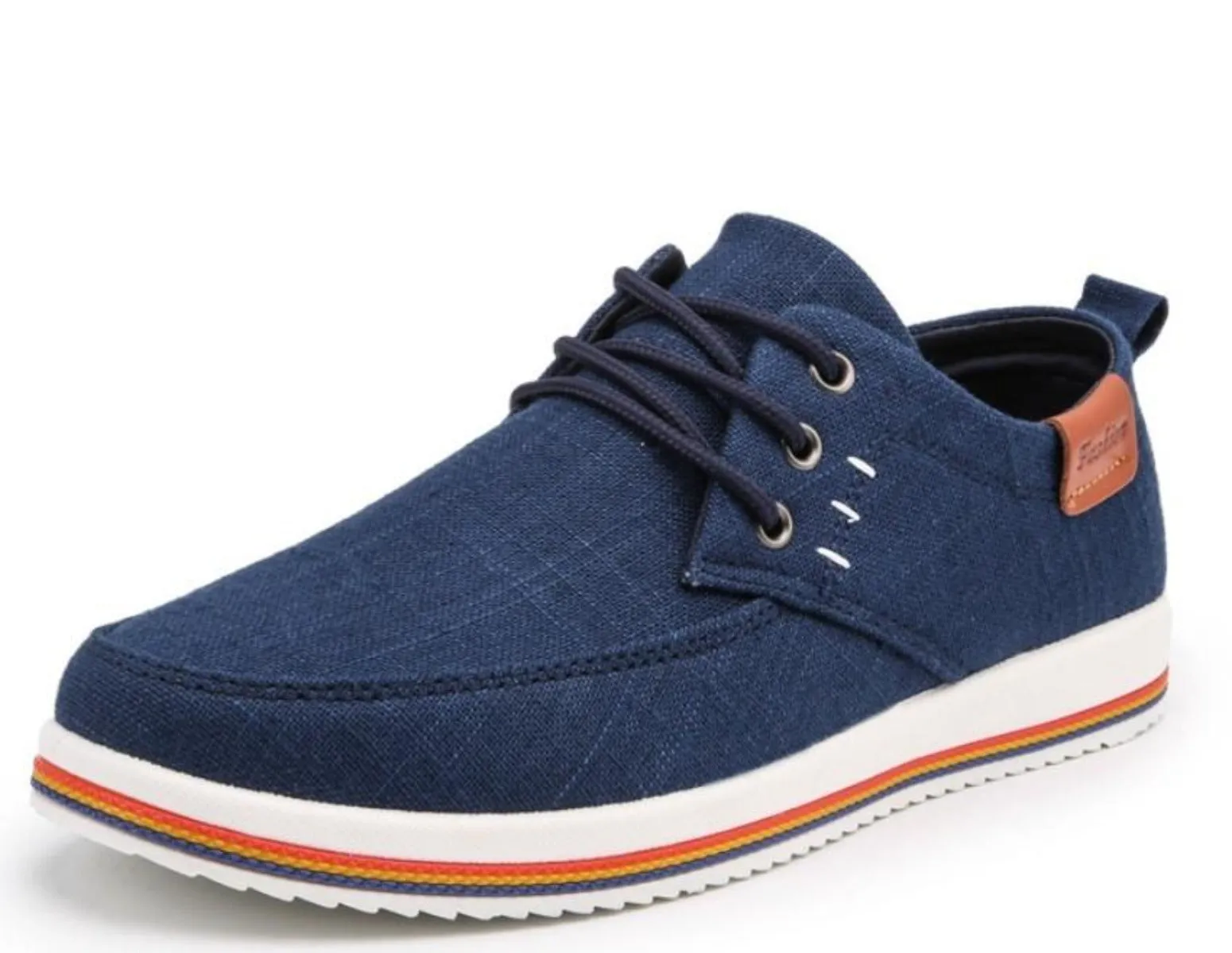 Mens Casual Canvas Loafers