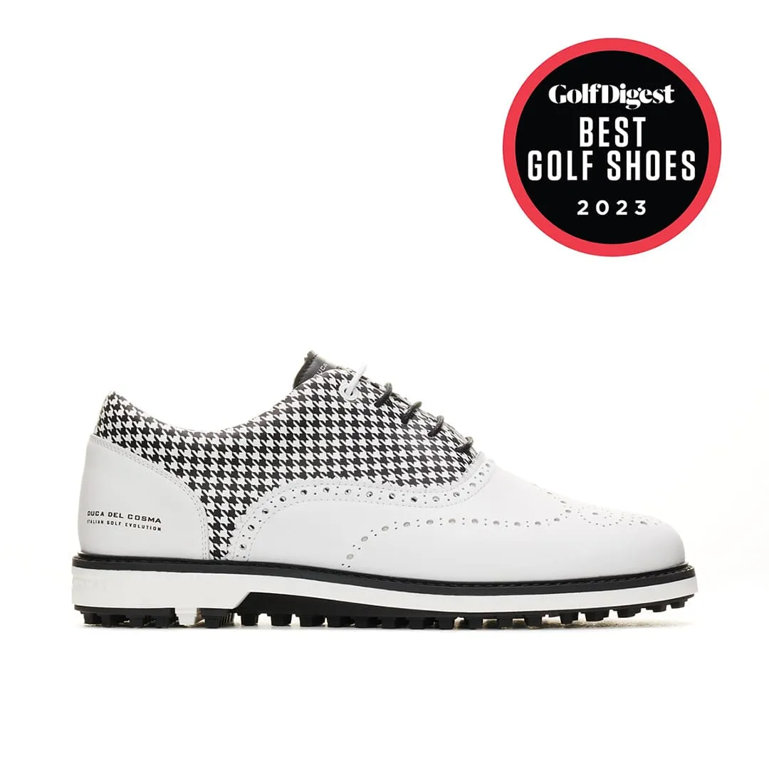 Men's Dandy - Black/White Golf Shoe