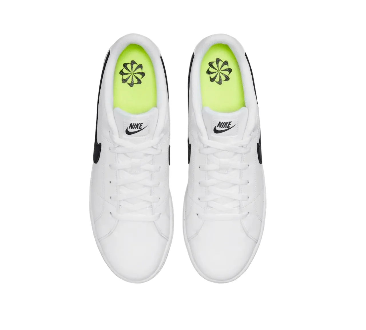 Mens Nike Court Royale 2 Next Nature White/ Black Athletic Shoes