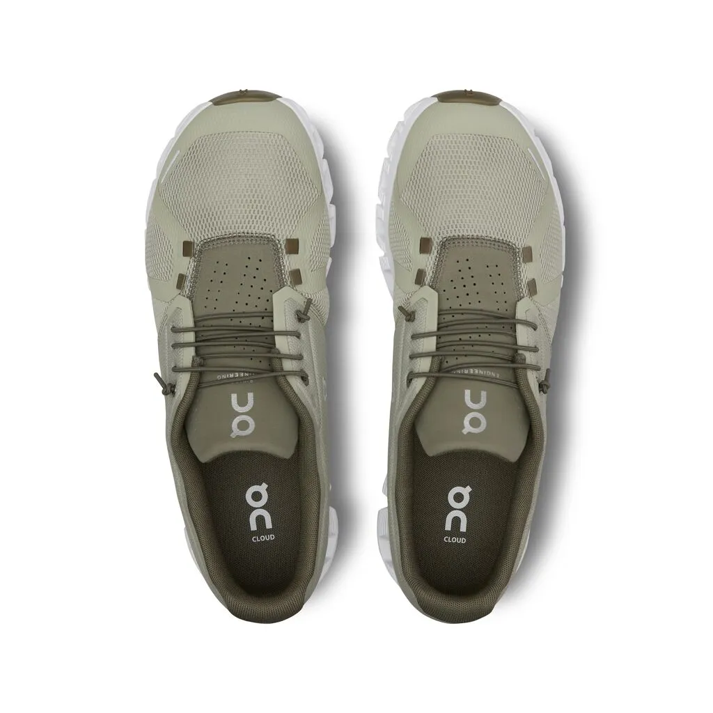 Men's On Cloud 5 Color: Chalk | Grove