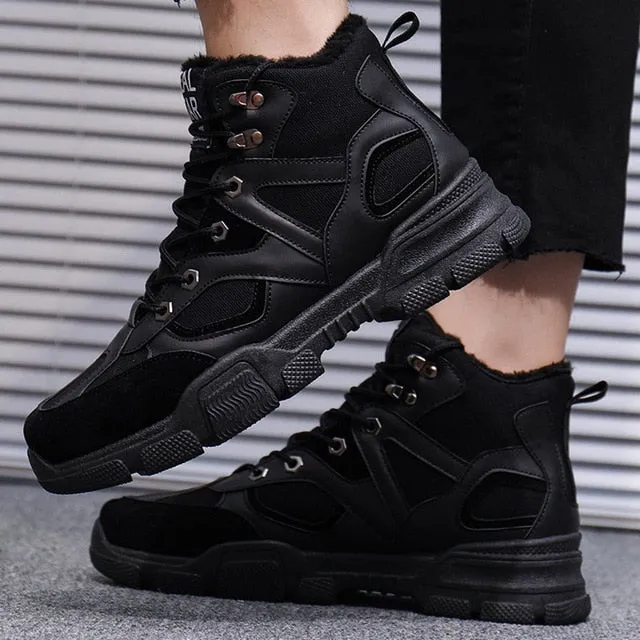 Men's Winter Ankle Boots Sneakers