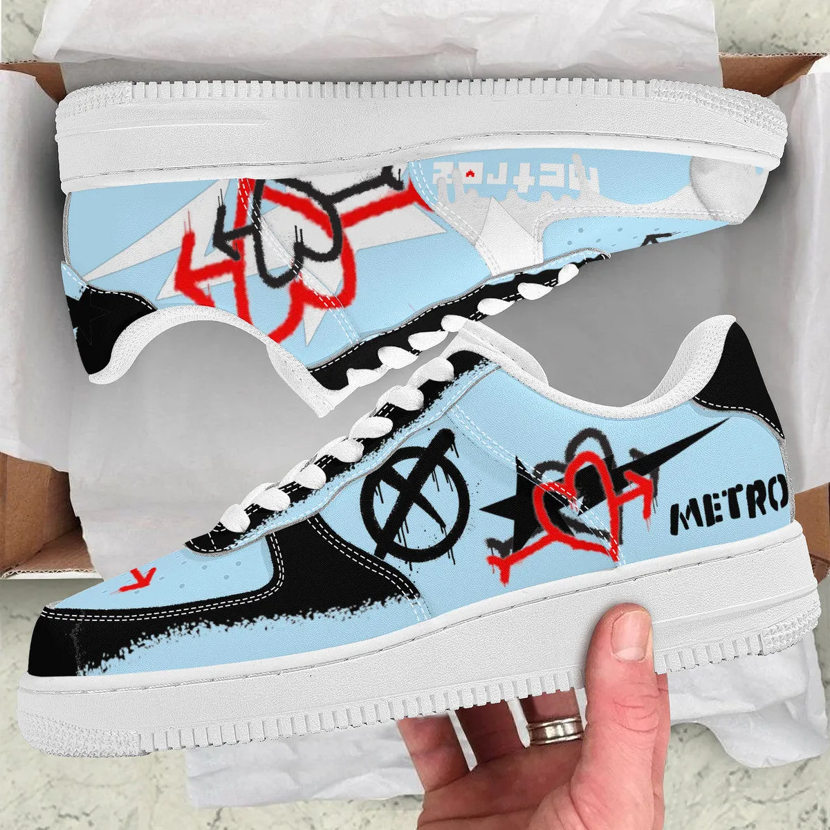 Metro Love | Custom Cool Shoes | Shoe Zero