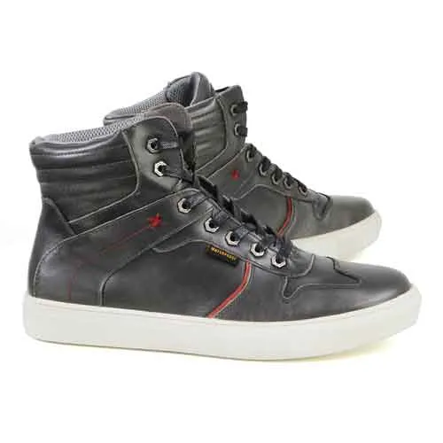 Milwaukee Leather MBM9153 Men's Vintage Grey Leather High-Top