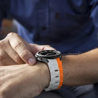 Misfit Command, Vapor & Vapor 2 compatible Silicone Football Pattern Watch Straps