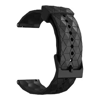 Misfit Command, Vapor & Vapor 2 compatible Silicone Football Pattern Watch Straps