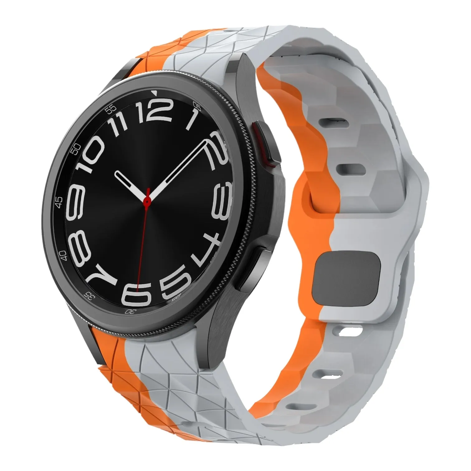 Misfit Command, Vapor & Vapor 2 compatible Silicone Football Pattern Watch Straps