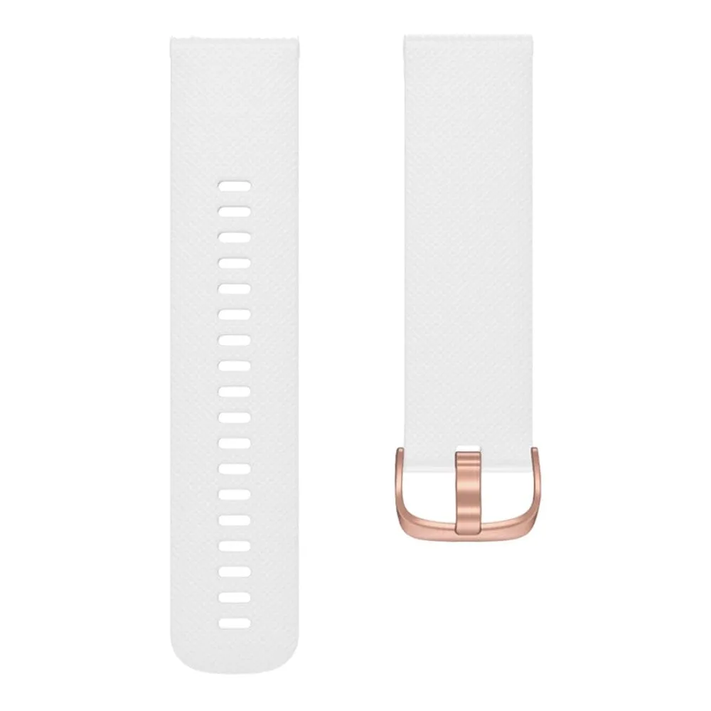 Misfit Command, Vapor & Vapor 2 compatible Silicone Watch Straps with Rose Gold Buckles