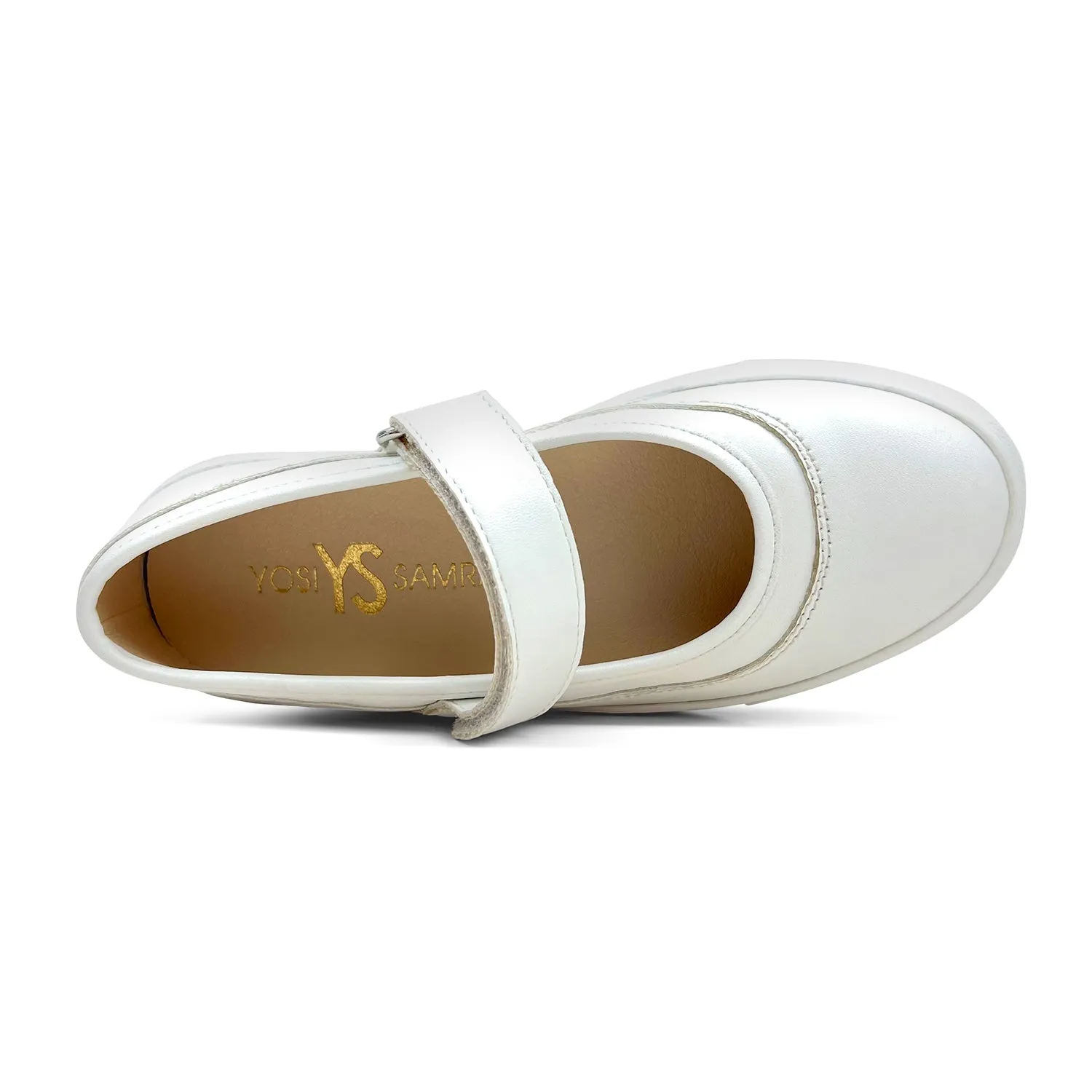 Miss Adeline Slip-On in White - Kids