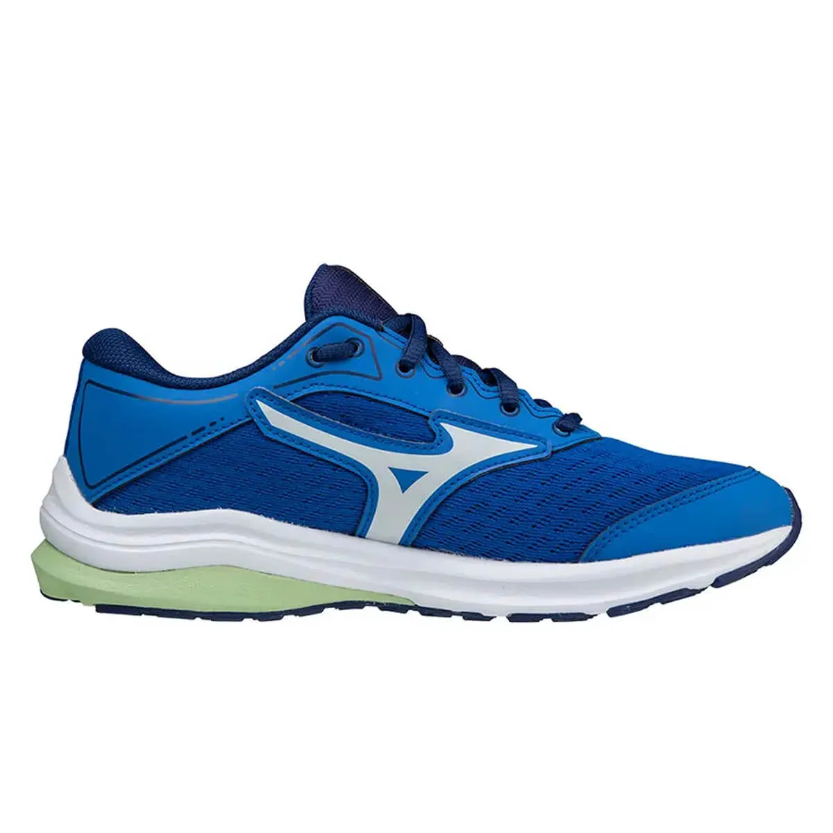 Mizuno Wave Rider 25 Junior | Pblue/iblue/pgreen