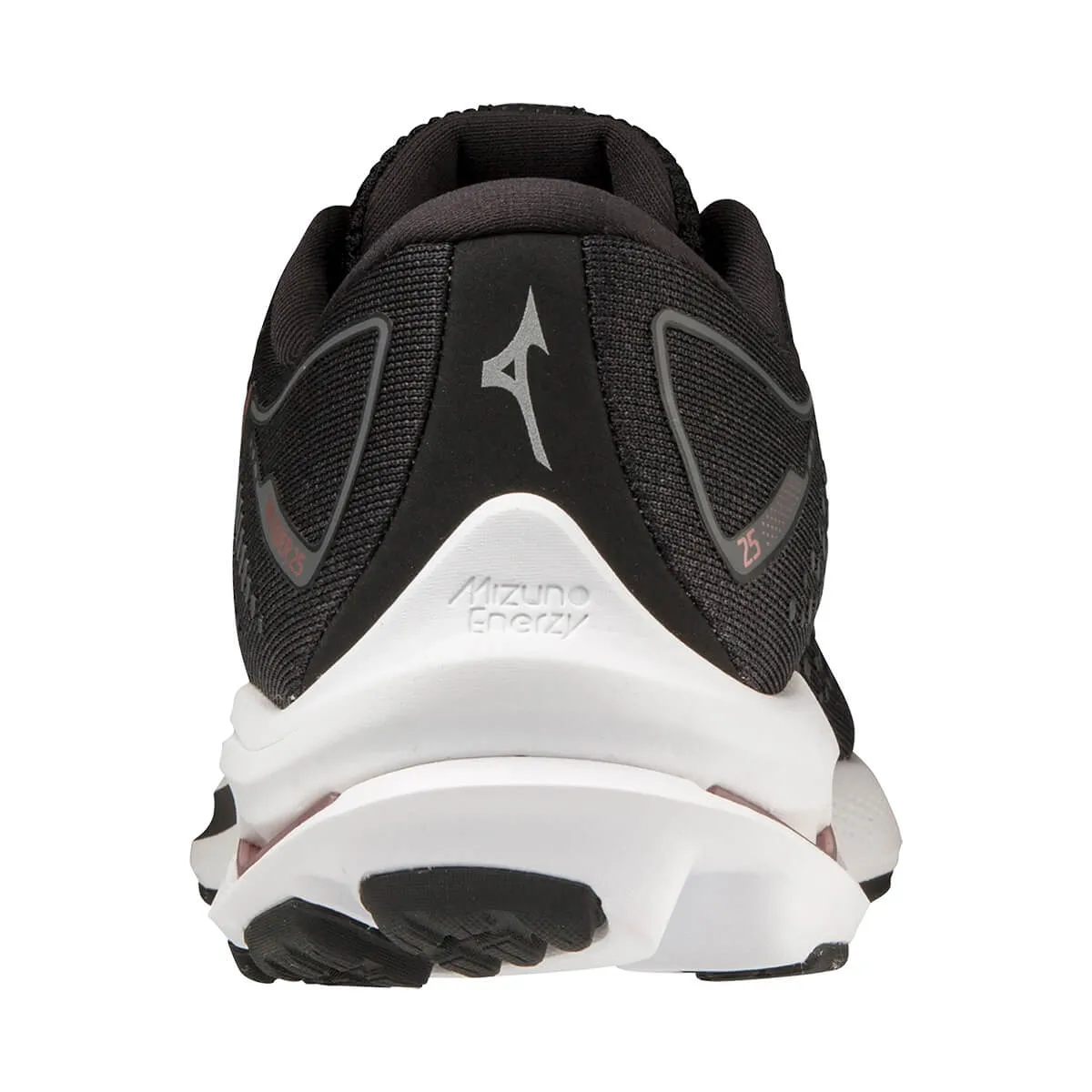 Mizuno Wave Rider 25 Wide Womens | Black/rosecopper/ebony