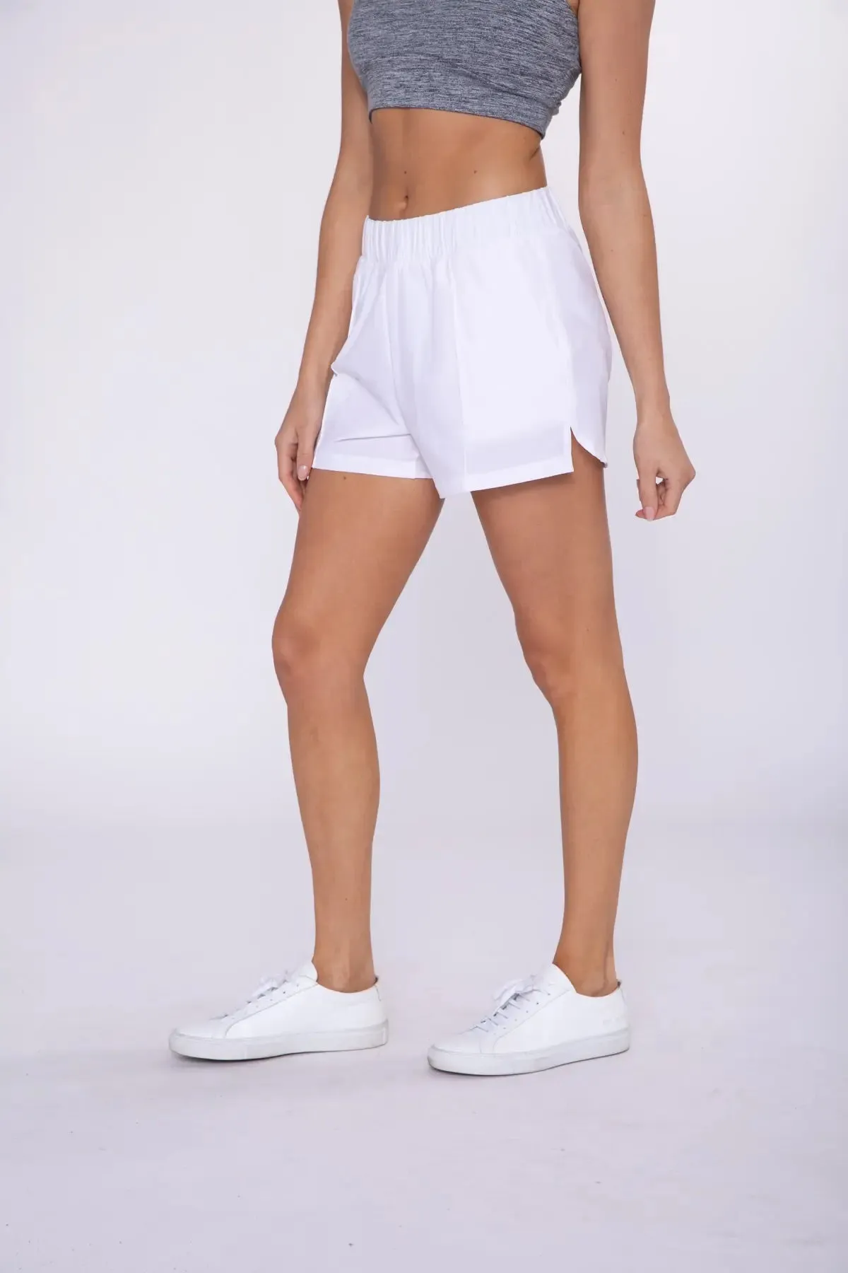 Mono B Athleisure Shorts with Built-In Liner