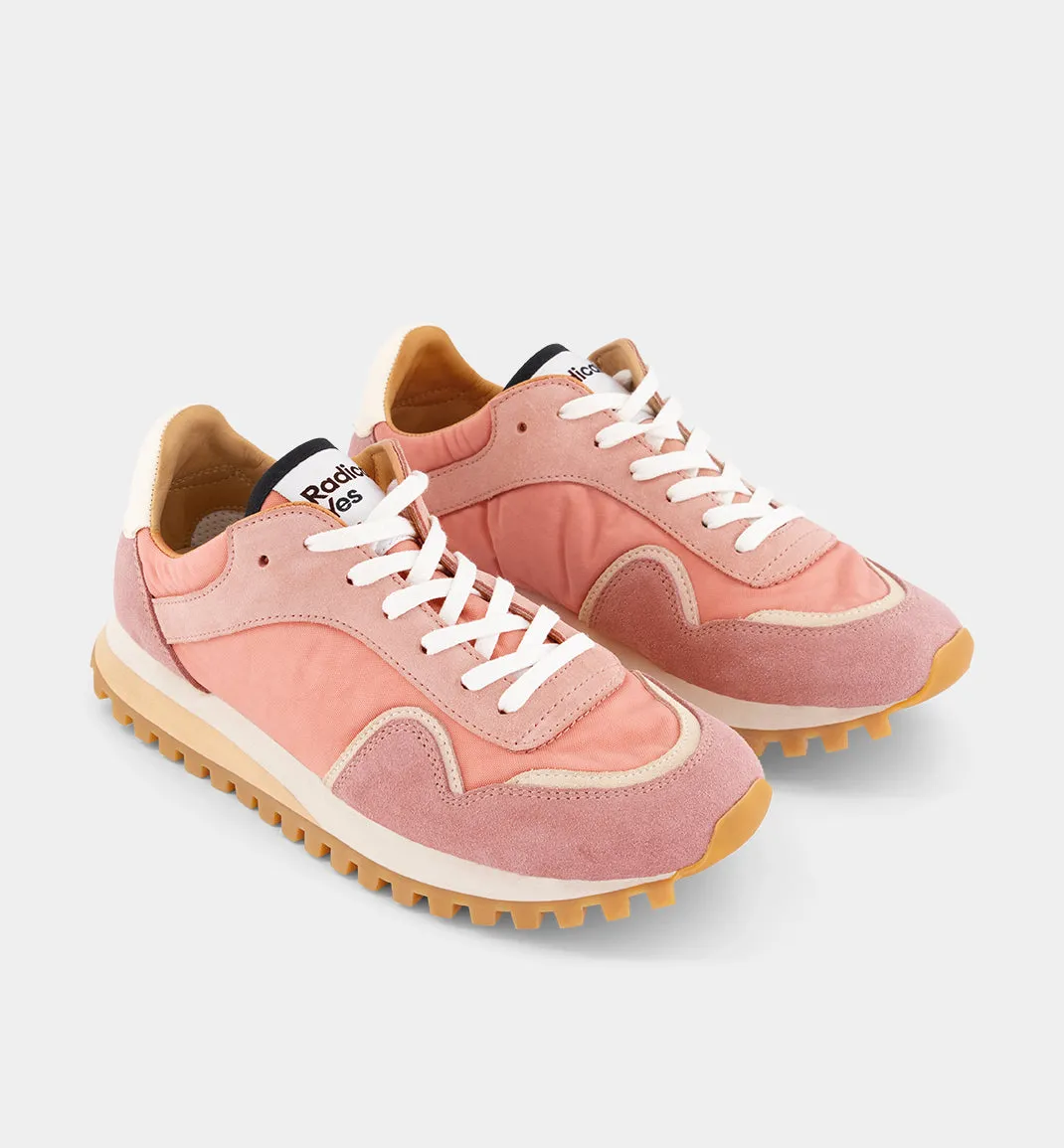 Moon Street Lace Up Sneaker | Washed Pink