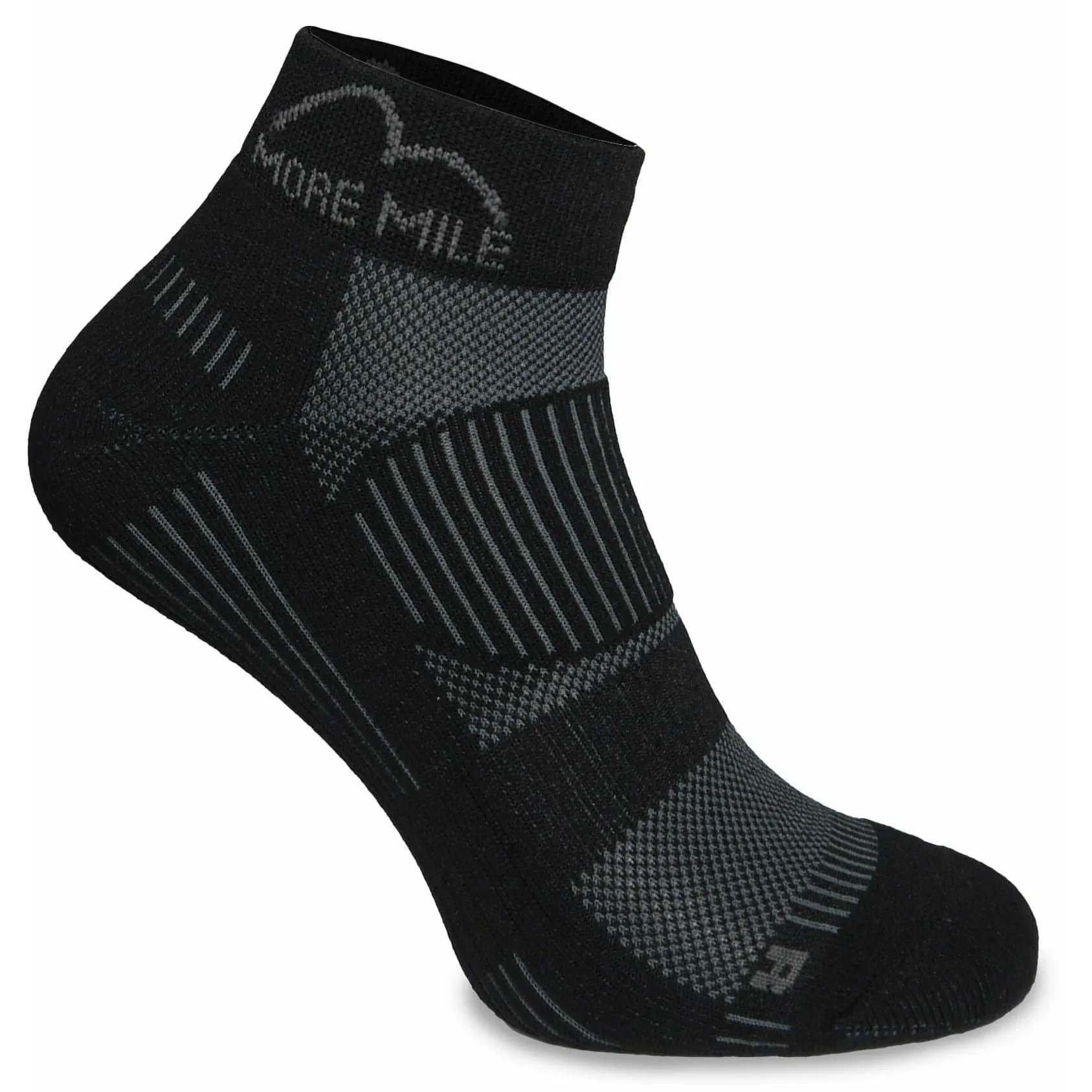 More Mile London 2.0 (3 Pack) Eco Friendly Running Socks - Multi