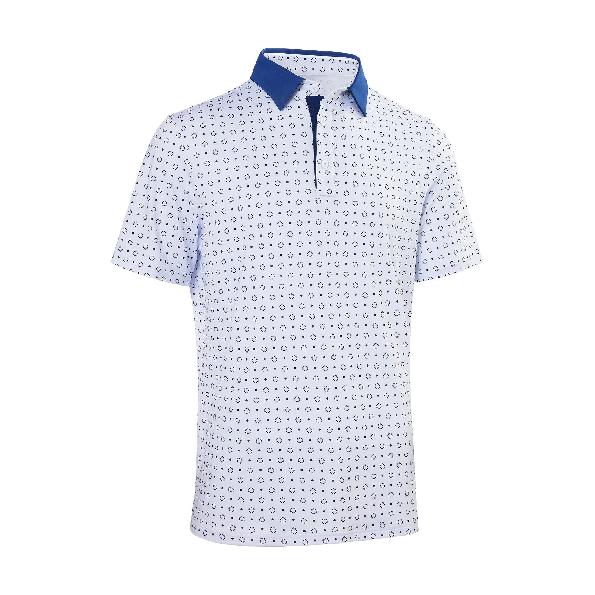 MOTEEPI  for Men Short Sleeve Print Golf Polo Shirts