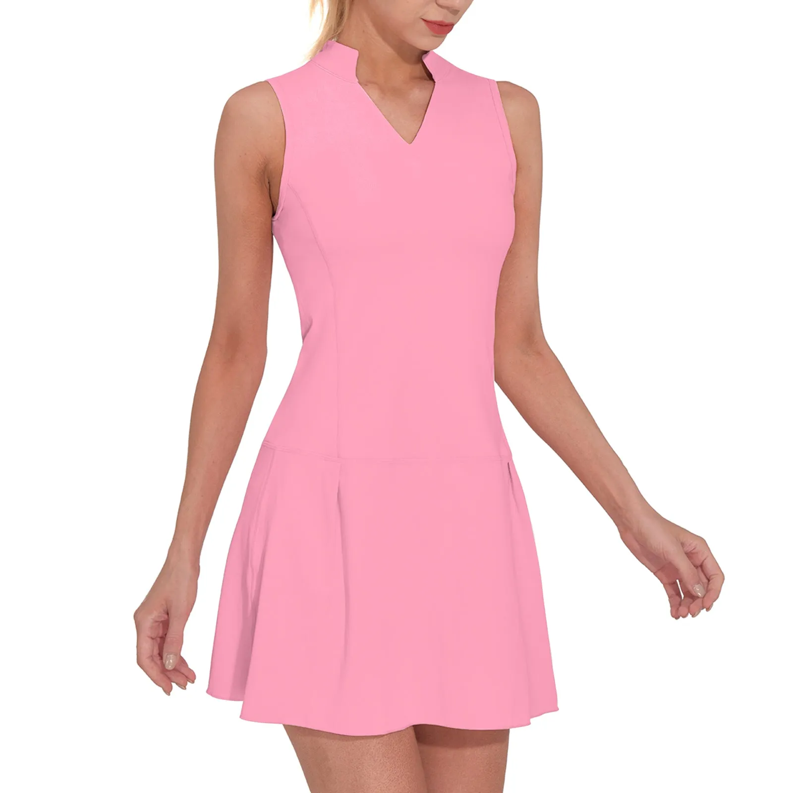 MOTEEPI Sleeveless Women's Golf Dress Tennis