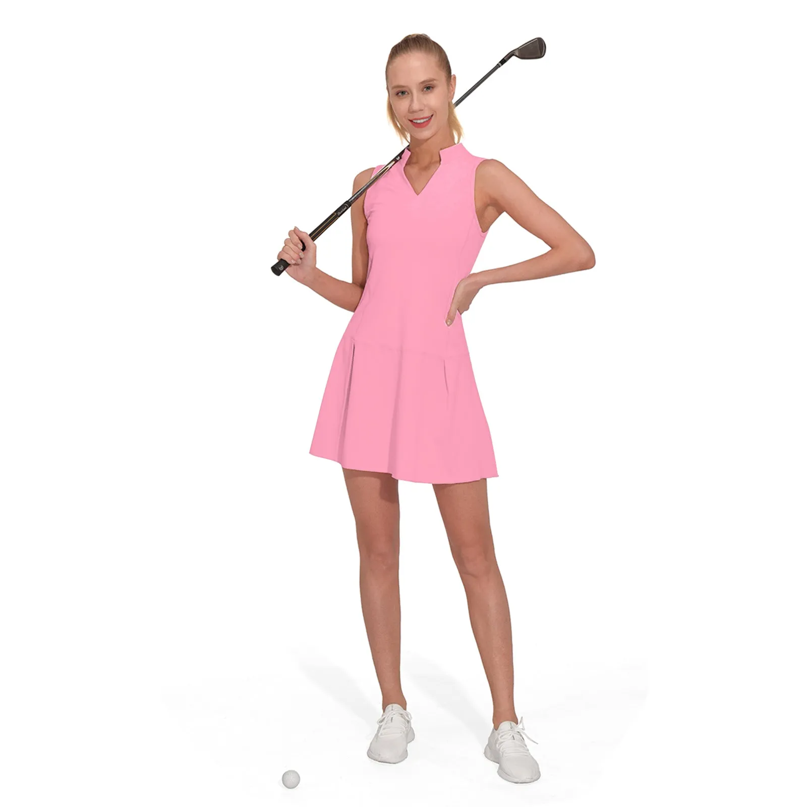 MOTEEPI Sleeveless Women's Golf Dress Tennis