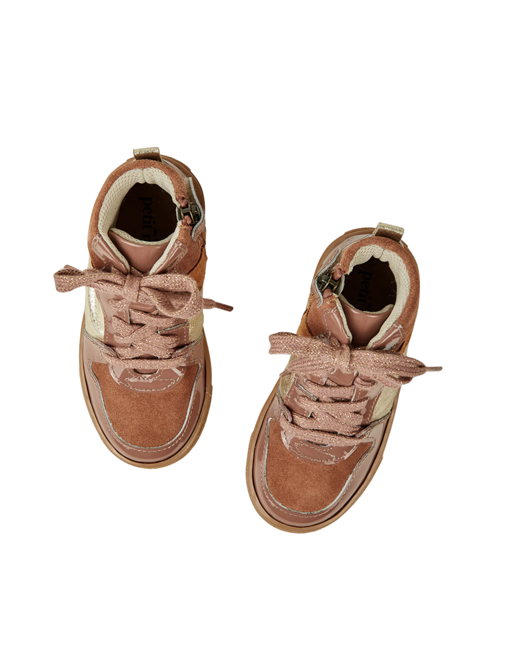 Mountain Sneaker Lace - Rose Clay Patent