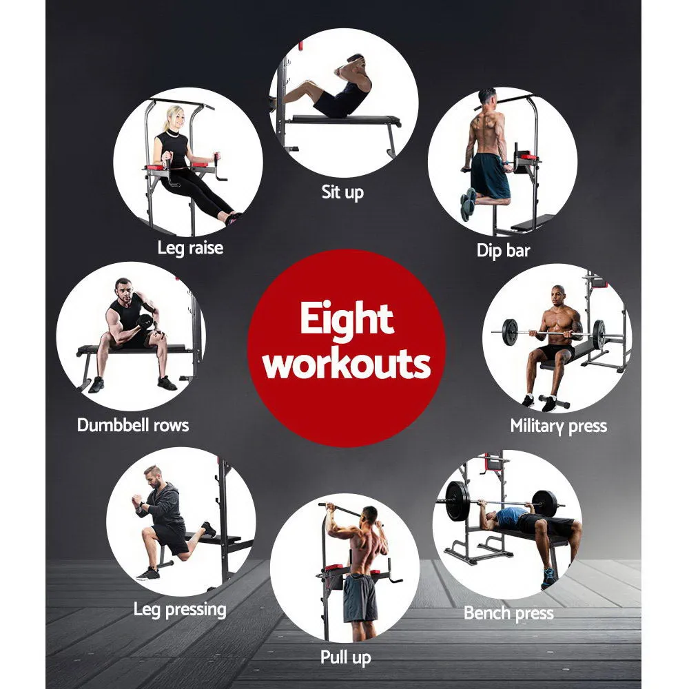 Multi-function Weight Bench & Chin Up Bar 8-in-1 Everfit