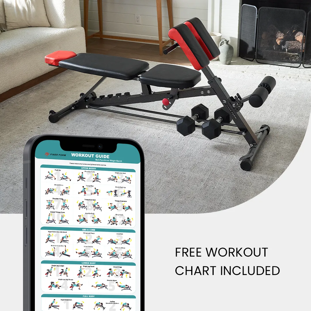 Multi-Functional Adjustable FID Weight Bench