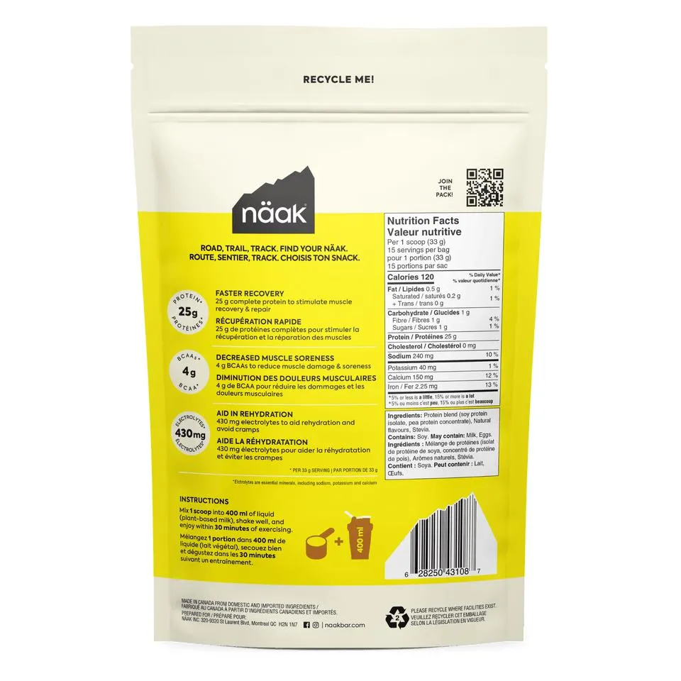 Naak Ultra Recovery™ Protein Powder (Vanilla)