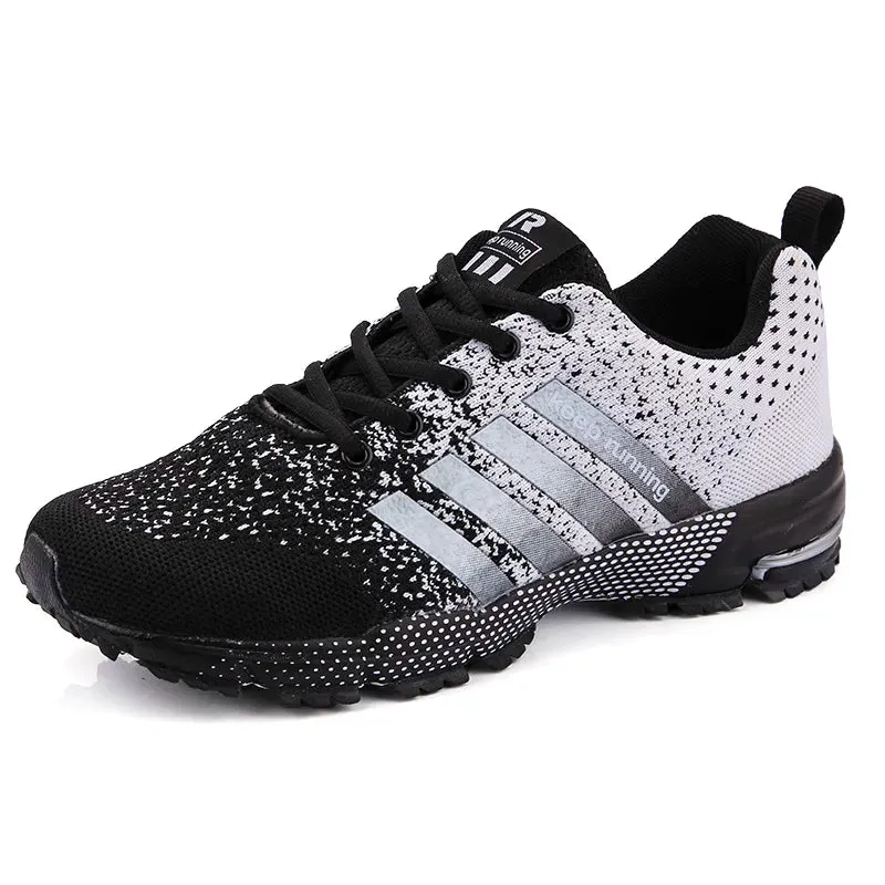 New 2023 Men Running Shoes Breathable Outdoor Sports Shoes Lightweight Sneakers for Women Comfortable Athletic Training Footwear