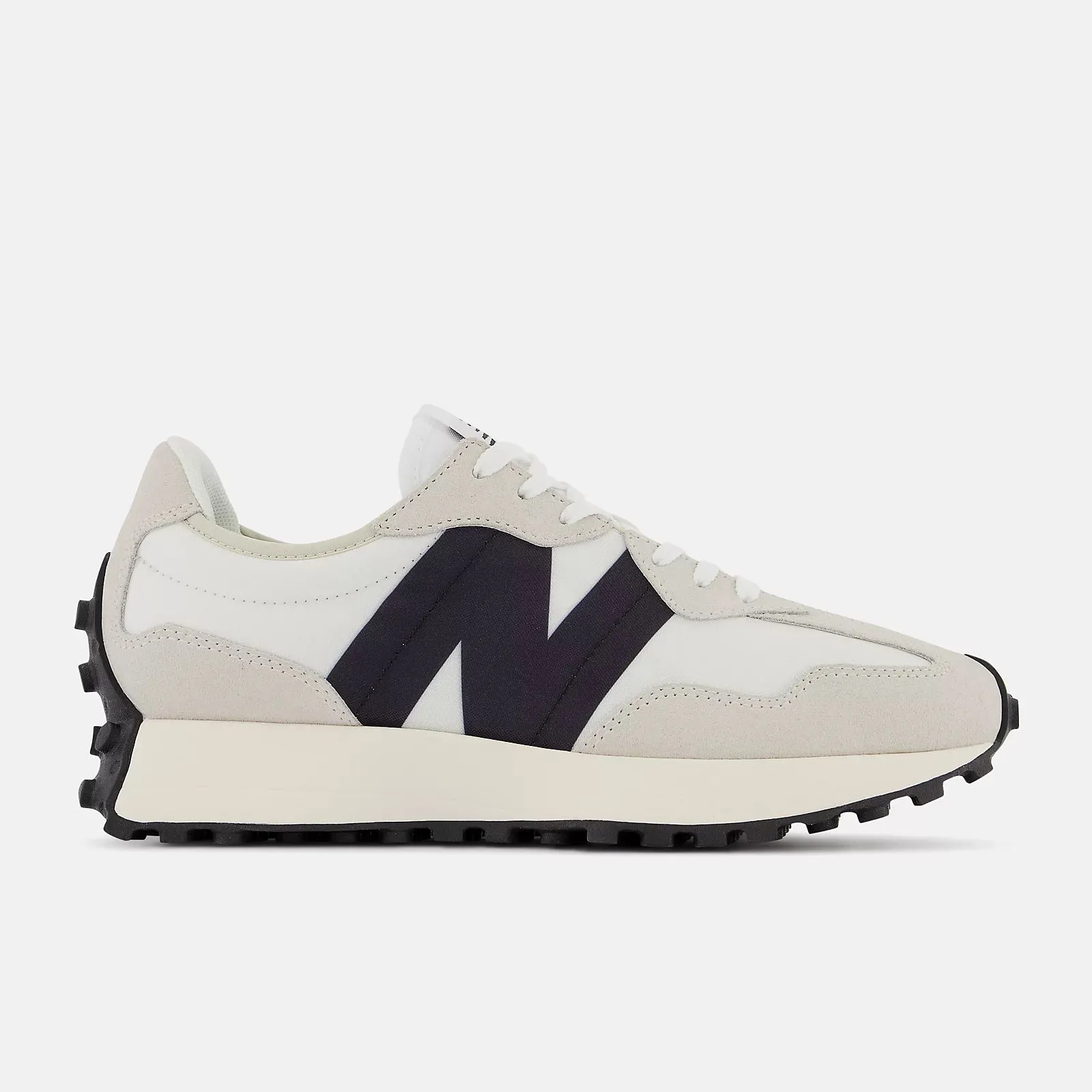 New Balance 327 Sea Salt White Black Women's