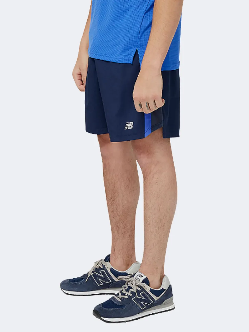 New Balance Accelerate 7 Inch Men Training Short Marine Blue