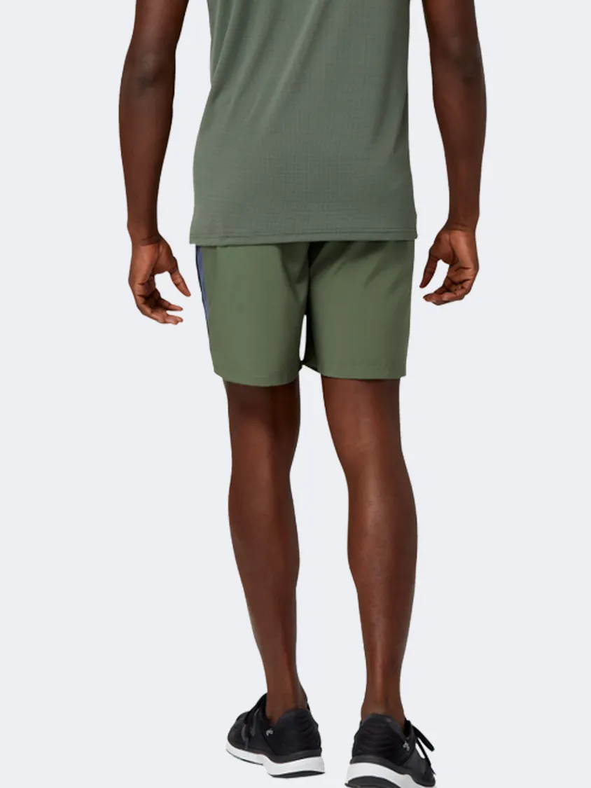 New Balance Accelerate 7 Men Performanc Short Deep Olive