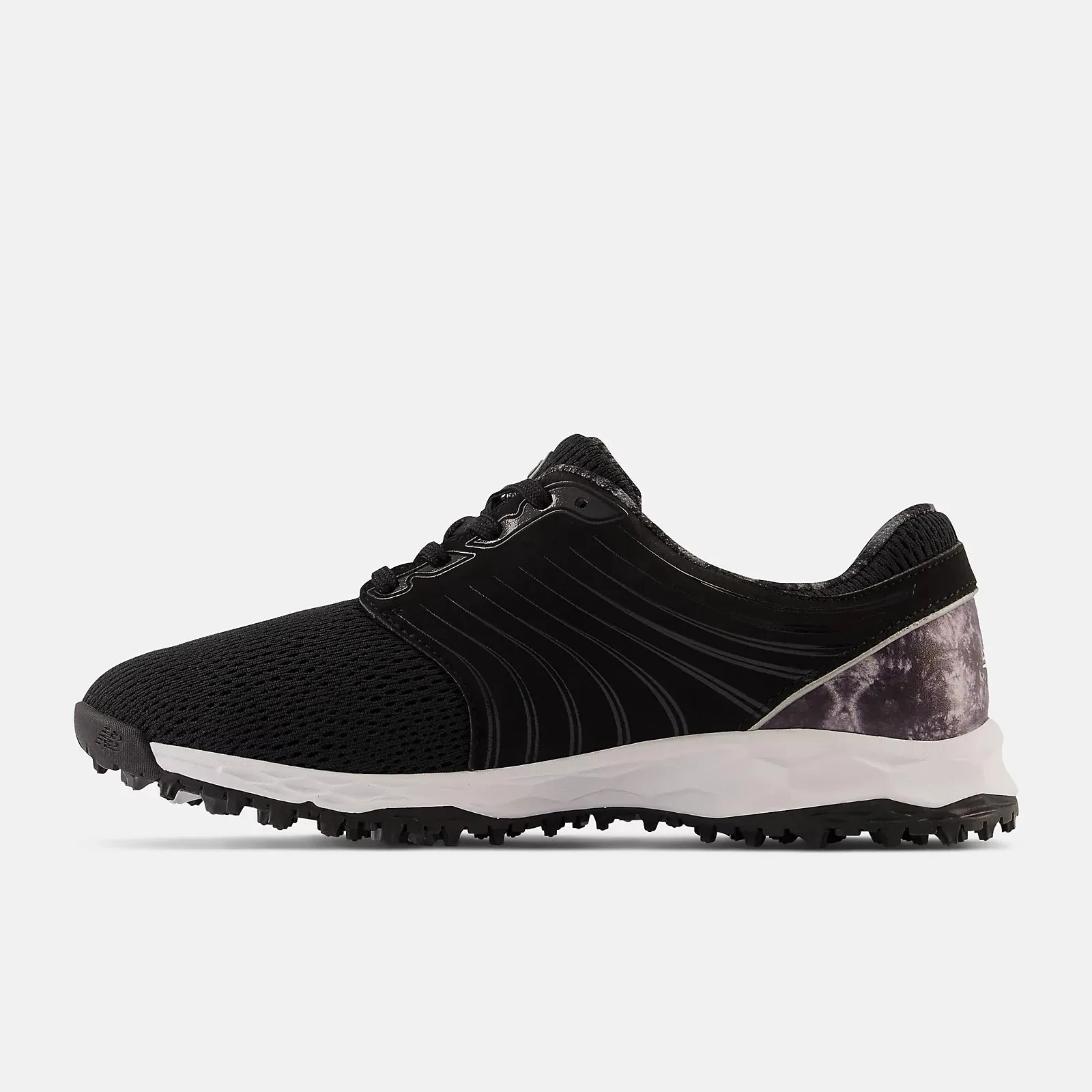 New Balance Womens Fresh Foam Breathe Golf Shoe - BLACK / MULTI